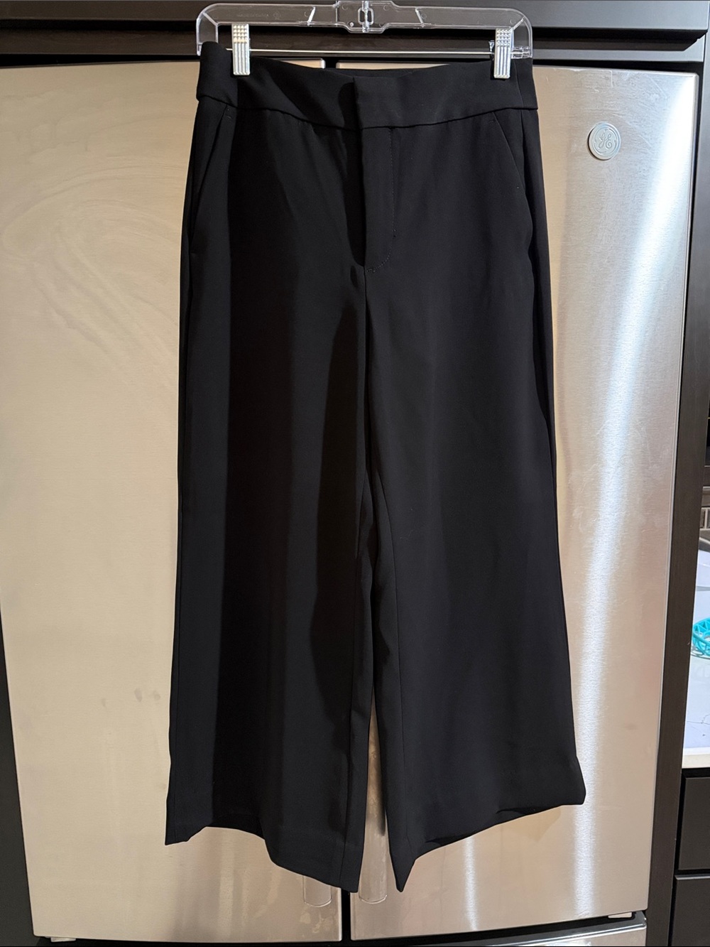 Women’s Black Wide-Leg Dress Pants